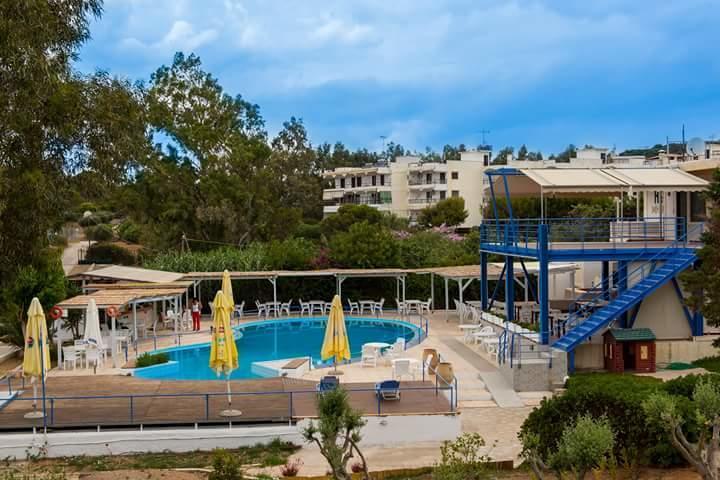 Hotel Vergina Lagonisi Exteriér fotografie